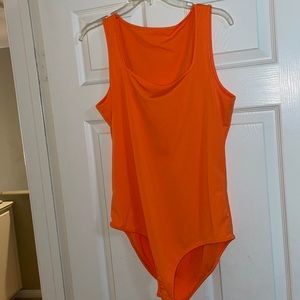 Orange Bodysuit